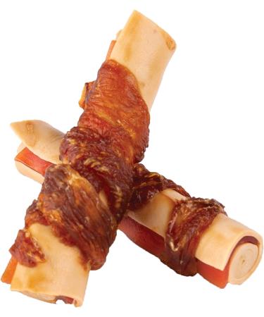 SmartBones Chicken-Wrapped Sticks - Rawhide-Free Chew with Real Chicken & Vegetables - Mini Chicken 15 Count - Buy Online on GoSupps.com