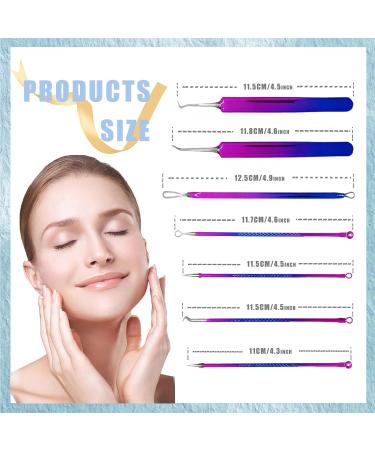Hearyone Pimple Popper Tool Kit | 7pcs Blackhead & Acne Removal Set | Stainless Extractor Tools in Metal Case - Buy Online on GoSupps.com