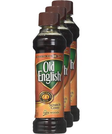 Old English Scratch Cover for Light Woods 8 fl oz Bottle - Pack of 3 - Wood Polish - Buy Online on GoSupps.com