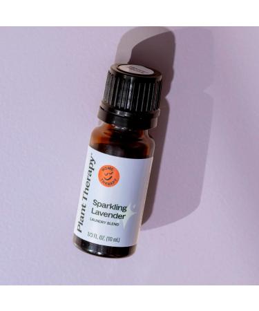 Plant Therapy Sparkling Lavender Laundry Essential Oil Blend 10 mL (1/3 oz) Pure Undiluted Wash Fragrance and Scent Enhancer - Buy Online on GoSupps.com