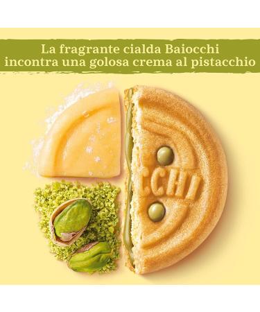 Italian Gourmet ER Mulino Bianco Baiocchi Pistacchio Set of 6 Pistachio and Shortcrust Pastry Biscuits Ideal for Breakfast or Snack Palm Oil Free 240 g + Italian Tomato Pulp Box 400 g - Buy Online on GoSupps.com