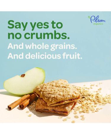 Plum Organics Jammy Sammy Sandwich Bars | Apple Cinnamon & Oatmeal | Organic Snack for Kids | 30 Bars - Buy Online on GoSupps.com