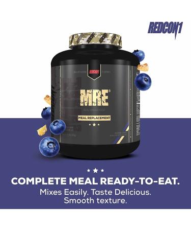 Redcon1 MRE Blueberry Cobbler Protein Powder (7.15 lbs) - High-Quality Meal Replacement - Buy Online on GoSupps.com