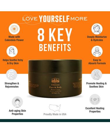 L&I Apothecary 4 Oz. Calendula Cream with Aloe Vera & Extract - Ultimate Face & Body Care - Buy Online on GoSupps.com