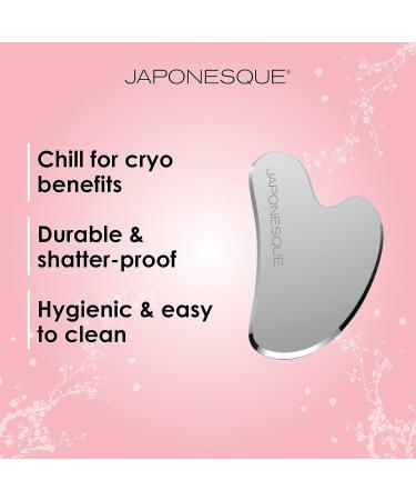 JAPONESQUE SKINTherapy V Roller - Lymphatic Drainage Facial Tool for Massage & Skincare Absorption - Buy Online on GoSupps.com