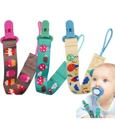 Lingjiong Baby Pacifier Clips | Soft Bite Rings for Babies Toddlers & Kids - Durable Pacifier Straps & Toy Clips - International Shipping Available - Buy Online on GoSupps.com