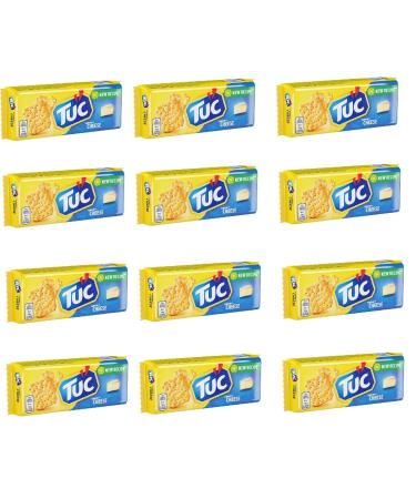 12x TUC Cracker Flavour Cheese Biscuit Snack 100g Cheese 100g (Pack of 12)