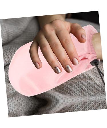 POPETPOP 2 Pairs Wax Thermal Insulation Gloves Paraffin Gloves Practical Hand Spa Gloves Work Gloves Comfortable Hand Care Gloves Foot Baby Cotton Headband Pink - Buy Online on GoSupps.com