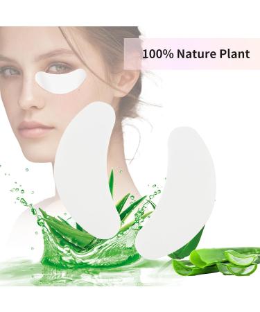 50 Pairs Eyelash Extension Gel Patches Kit - Natural Hydrogel Eye Mask Pads for Beauty Makeup - 50 Purple Lash Gel Pads Supplies - Buy Online on GoSupps.com