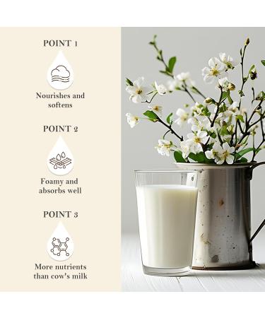 Goat Milk Moisturizing Body Wash Hydrating Shower Gel for Men & Women Mild Gentle Body Cleanser Nourishing Skincare Body Wash for All Skin Types 500 ML(A) - Buy Online on GoSupps.com