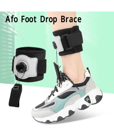 Buy GOTOTOP Foot Drop Brace - Adjustable Ok Cloth Ankle Orthosis for Plantar Fasciitis & Achilles Tendinitis - Left & Right Support for Adults - International Shipping Available - Buy Online on GoSupps.com