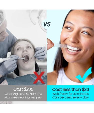 5D White Teeth Whitening Strips Kit - Enamel Safe Professional Effects for Sensitive Teeth - Remove Yellow Stains Effectively - Buy Online on GoSupps.com