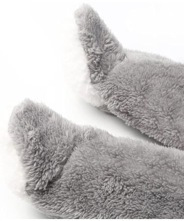 Haokaini Newborn Bear Warmer Snowsuit | Cotton Fleece Hooded Romper for Baby Girls Boys (9-12 Months) - Grey - Buy Online on GoSupps.com