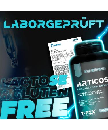 Glucosamine Chondroitin High-Dose Supplement for Joints Bones & Cartilage | Articoss with Collagen MSM Hyaluronic Acid & Devil Claw - 60 Tablets - Buy Online on GoSupps.com