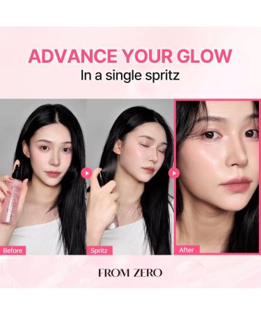 FROM ZERO EX-PDRN Bouncy Glow Duo|Toner Mist and Capsule Cream|Ginseng Exoxome Broccoli PDRN 3X Collagen Crystal Ceramide|Korean Glass Skin|Gift for Teen Girls - Buy Online on GoSupps.com