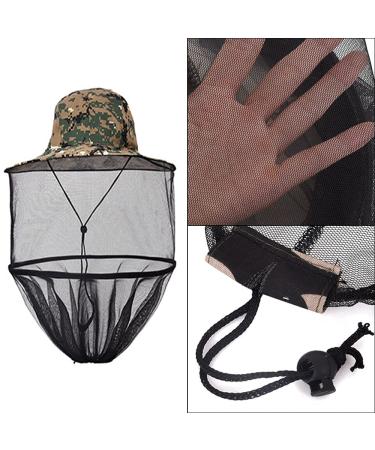 Farbeir Collapsible Midge Head Net - Nylon Mesh Face Net for Outdoor Activities - Buy Online on GoSupps.com