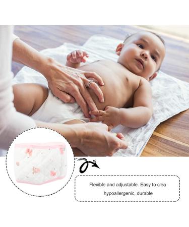 3Pcs Newborn Baby Belly Binder Set - Cotton Navel Band & Abdominal Wraps for Umbilical Cord Protection - Pink Infant - Buy Online on GoSupps.com