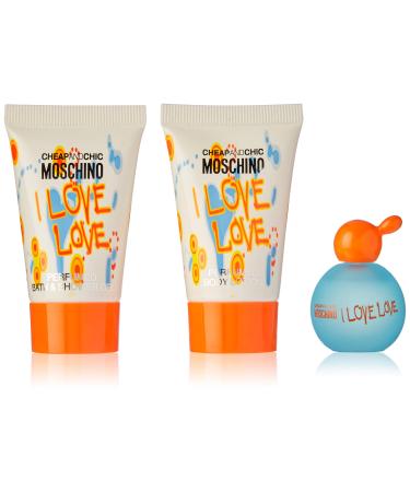 Moschino Fragrance Set I Love Cheap and Chic 3 Count
