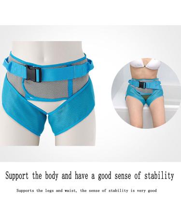 ICEMOB Transfer Belt with Leg Loops and Handles Gait Belt Adjustable Lift Belts for Elderly Patient Lift Aid 100 120Cm Reusable and Washable - Buy Online on GoSupps.com