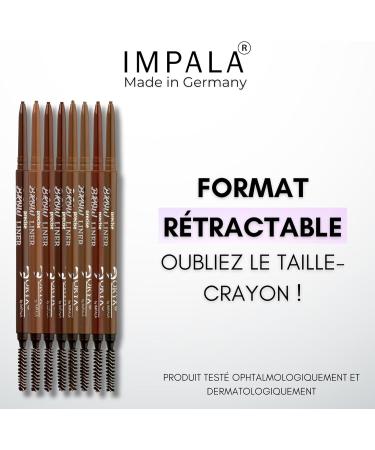 ORYX Precise Automatic Eyebrow Pencil 601 Ash Brown - Buy Online on GoSupps.com