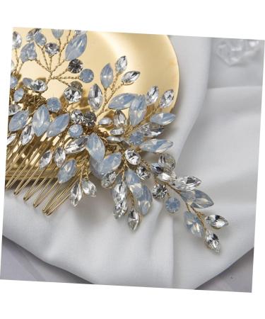 FRCOLOR Hair Accessories Headwear for Women Retro Rhinestone Bridal Headpiece Wedding Hair Clip Silver Headpiece Womens Hair Clips Decorative Hair Combs Bridal Hair Clip Decorations Veil - Buy Online on GoSupps.com