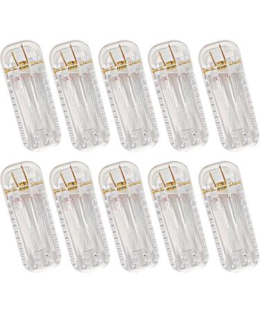 10 Pack Acrylic Hair Pins DIY Hair Accessories Hair Clamp Hair Barrette Clear Hair Grips Acrylic Material For Children DIY Hair Accessories - Buy Online on GoSupps.com