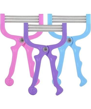 2-Piece Facial Hair Remover Handheld Spring Beauty Epilator Tool - Random Color - Buy Online on GoSupps.com