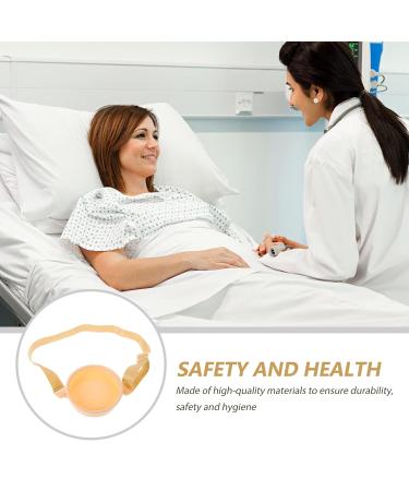 Healifty Stoma Ostomy Waterproof Bath Cover Set with Adjustable Belt - Skin Color | Shower Stoma Cover for Ostomy Supplies - Buy Online on GoSupps.com