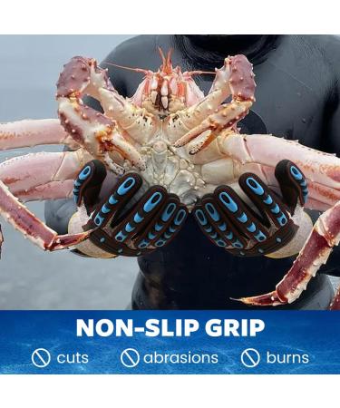 Medium Cut-Resistant Diving Gloves for Lobster, Crab, Sea Urchin, Shells - Puncture-Resistant - Buy Online on GoSupps.com
