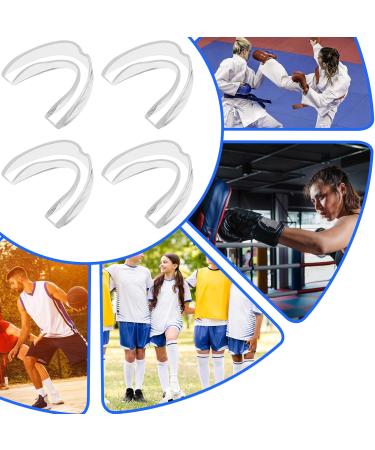 Dimeho 4er-Pack Sport Mundschutz | Bunte Mouthguards f r FuÃball Boxen Hockey Karate & mehr - Schutz f r Sportzubeh r - Buy Online on GoSupps.com