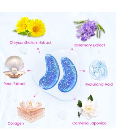 Onespring Under Eye Patches (24 Pairs) - Collagen Eye Masks for Wrinkles, Puffy Eyes, Dark Circles - Beauty & Personal Care - 24 Count Pack - Buy Online on GoSupps.com