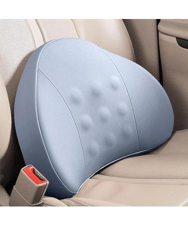 Car Lumbar Support - Lumbar Pillow for Driver Soft Lumbar Pillow for Lower Back Discomfort Relief Car Back Cushion for Driving Ergonomic Lumbar Support for Car Blue - Buy Online on GoSupps.com