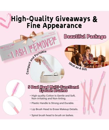 Pro Cluster Eyelash Glue Remover 10ml - Gentle Oil Makeup Cleaner for DIY Eyelash Extensions & Easy Removal - Buy Online on GoSupps.com