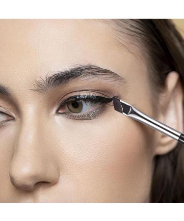 Faceynde Eyeliner Brush Set - Professional Angled Eyeliner & Eyebrow Makeup Brush for Precision Application - Buy Online on GoSupps.com