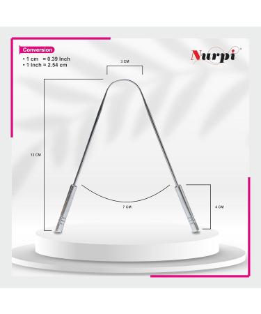 Tongue Scraper for Adults (2 Pack) - 100% Stainless Steel Travel Cases - Reduce Bad Breath & Enhance Oral Hygiene - Buy Online on GoSupps.com
