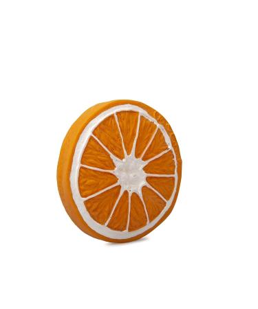 Oli & Carol Clementino Orange Teething Toy - Natural Hevea Rubber for Babies - Buy Online on GoSupps.com