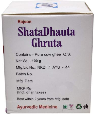 Rajson Shatadhauta Ghruta- 25 GM x Pack of 1 - Buy Online on GoSupps.com
