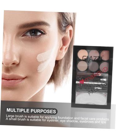 BELLIFFY 1 Set Eyebrow Powder Set Matte and Makeup Eyebrow Powder Eyebrow Brush Abs 1 count (Pack of 1) As Shown - Buy Online on GoSupps.com