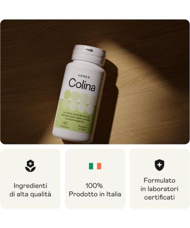 Choline Bitartrate 120 tabs High dosage (1200 mg) 4 month supply - Purifying action - Maintains normal liver function - Buy Online on GoSupps.com