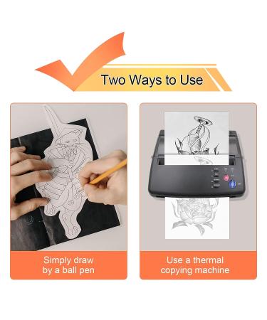 Tattoo Practice Skins & Transfer Paper Kit | 30PCS Fake Skins & Tracing Paper Set - Tattoo Supplies - Buy Online on GoSupps.com