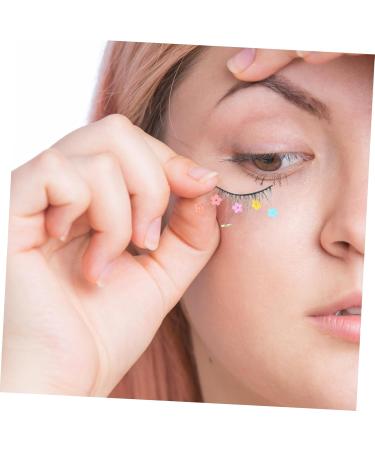 minkissy 9 Pairs Sequin False Eyelashes Colored Lashes Color Lashes Pride Makeup Lashes with Color Colored Eyelashes False Lashes Female Eyelashes Lashs Cosplay Cosmetic Miss Imitation - Buy Online on GoSupps.com