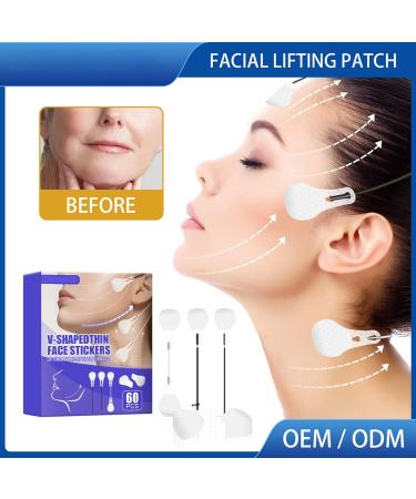 Bande Minceur 60 Pi ces Bande Minceur Tr s lastique Serrage de la Peau Variable En Forme De V Bande Minceur Pour Femmes Yeux Cou Double Menton Forme En V Serrage du Visage Et de la Peau - Buy Online on GoSupps.com