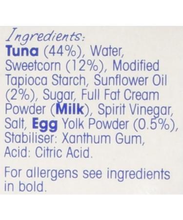 Weight Watchers Tuna in Mayonnaise with Sweetcorn 3 x 80g - Buy Online on GoSupps.com