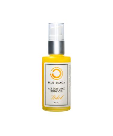 Ellie Bianca Luxury Oils | Naked Unscented | Extra Light Skin Care Oil for Moms Dads Babies and Kids | 2 oz.