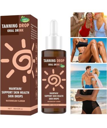 Body Tanning Drops Face Tanning DropsGradual Glow Bronzing 60ml Moisturizing Oil for Daily Use Travel Vacation Pool Summer Body Face - Buy Online on GoSupps.com