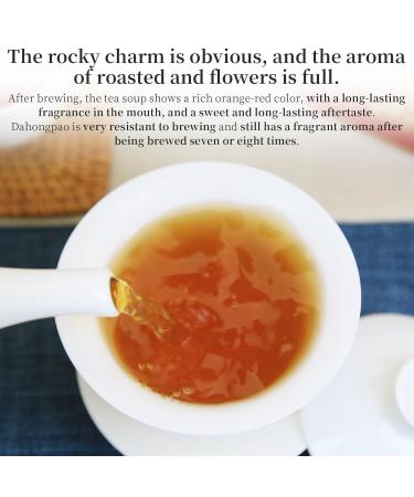 XIXICHA Dahongpao Oolong Tea 4.23oz - Premium Chinese Wuyi Mountain Big Red Robe Loose Leaf Tea | Strong Floral Fragrance - Buy Online on GoSupps.com