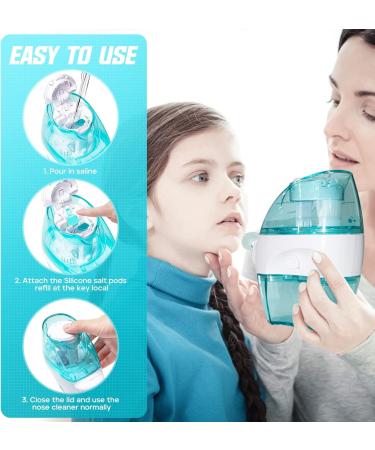 FireAnt 16 Pack Silicone Salt Pods Refills for Navage Nasal Care - Reusable Replacement Accessories in White and Blue Packs - Buy Online on GoSupps.com