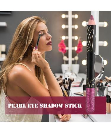 Eyeshadow and Eyeliner Waterproof Eye Shadow Pencil High Pigmented Glitter Shimmer Eyeshadow Long Lasting Eye Cosmetics Sillervan - Buy Online on GoSupps.com