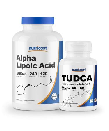 Nutricost Alpha Lipoic Acid Gluten Free Soy Free & Non-GMO -240 Capsules