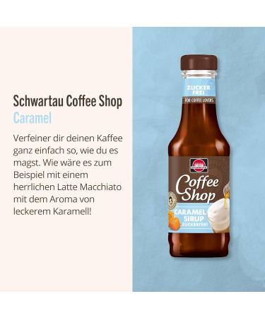 Buy Schwartau Coffee Shop Caramel Sugar-Free Syrup (200ml) - Enhance Your Coffee Specialties! - Buy Online on GoSupps.com